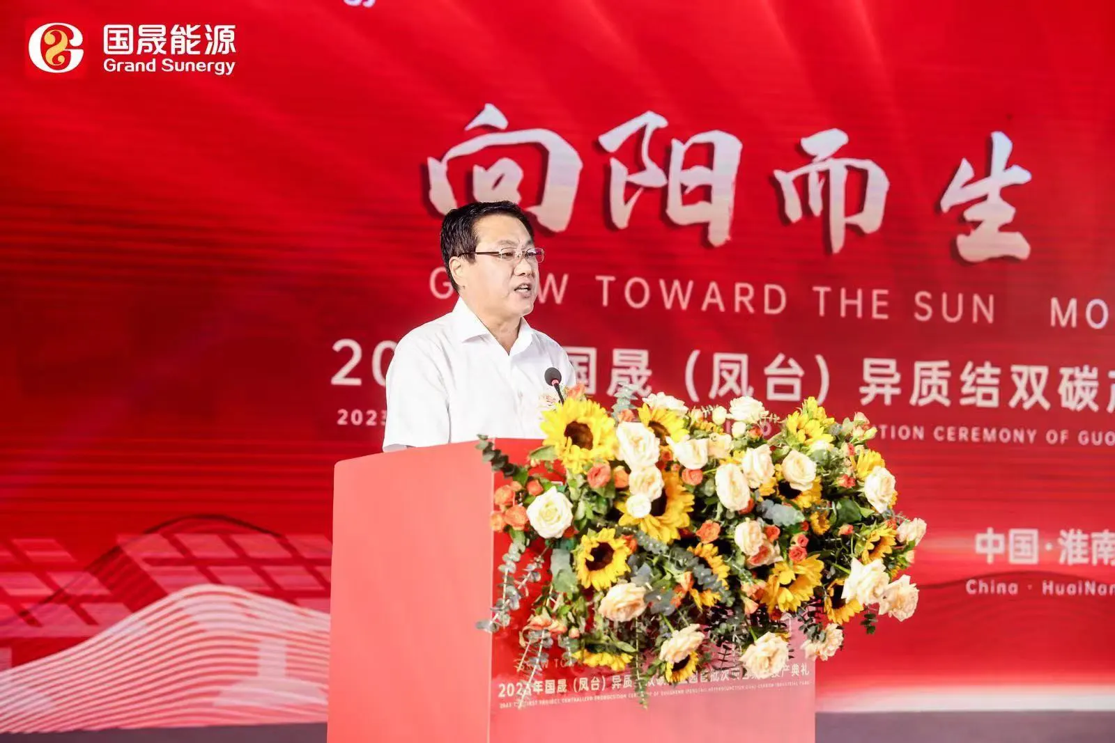 凤台县委副书记、县长熊寿宏致辞